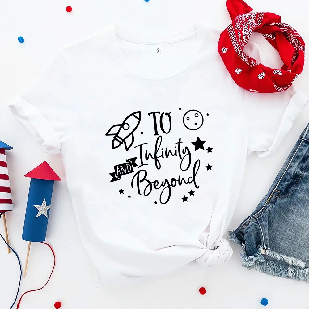 Disney Toy Story To Infinity And Beyond T-shirts Woman Simple Aesthetic Fashion Urban Clothes Thin Casual Tops Women's Shirt
Disney Toy Story To Infinity And Beyond T-shirts Woman Simple Aesthetic Fashion Urban Clothes Thin Casual Tops Women's Shirt