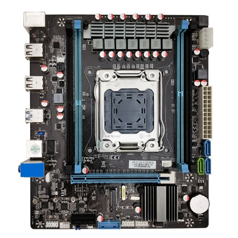 X99 Desktop Computer Motherboard 2011-Pin Four-Channel DDR4 Memory Game Multi-Open Computer Motherboard
X99 Desktop Computer Motherboard 2011-Pin Four-Channel DDR4 Memory Game Multi-Open Computer Motherboard