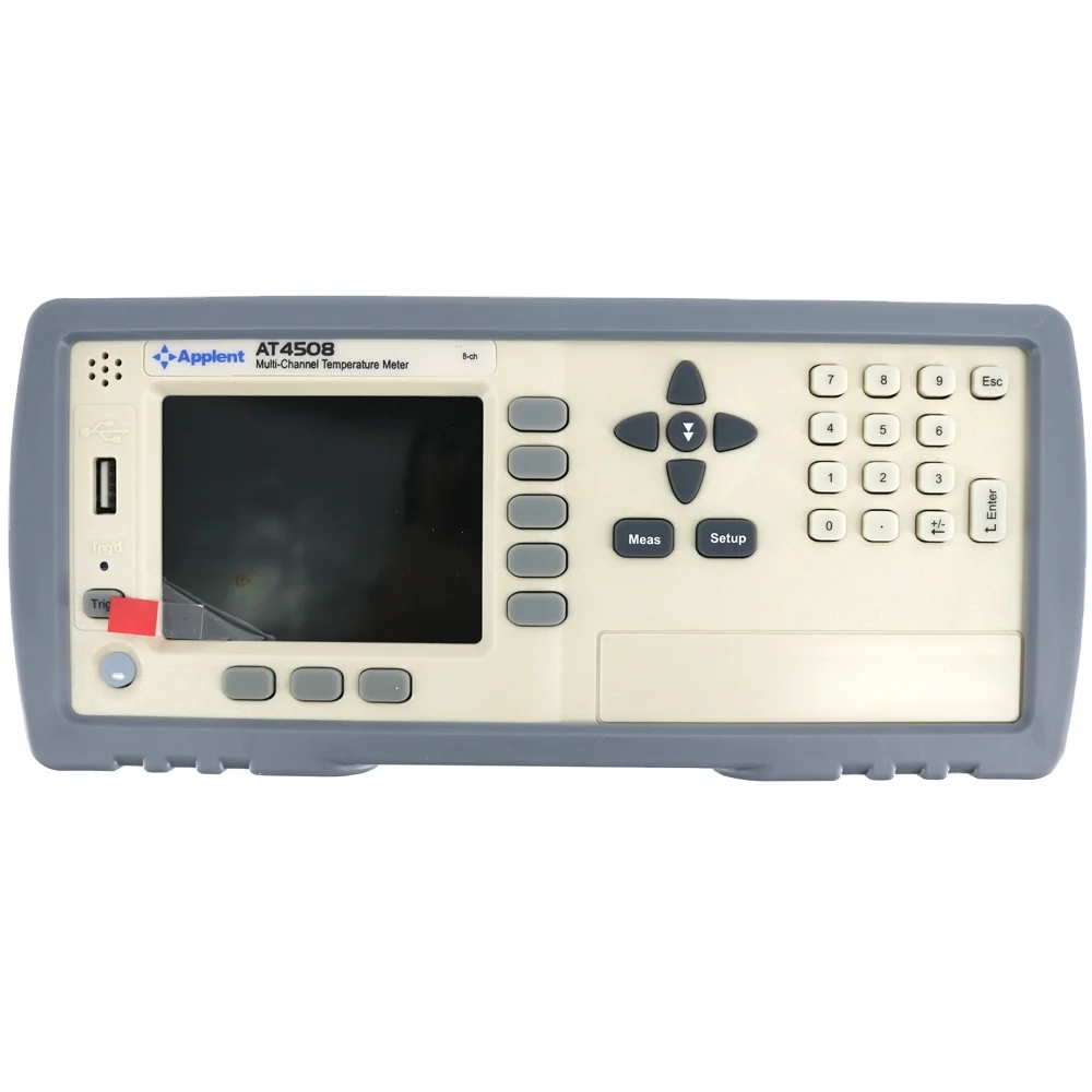 

AT4508 8 Channels Temperature Recorder Meter for Industry Multi-Channel Temperature Meter With RS232C Interface and USB AT-4508