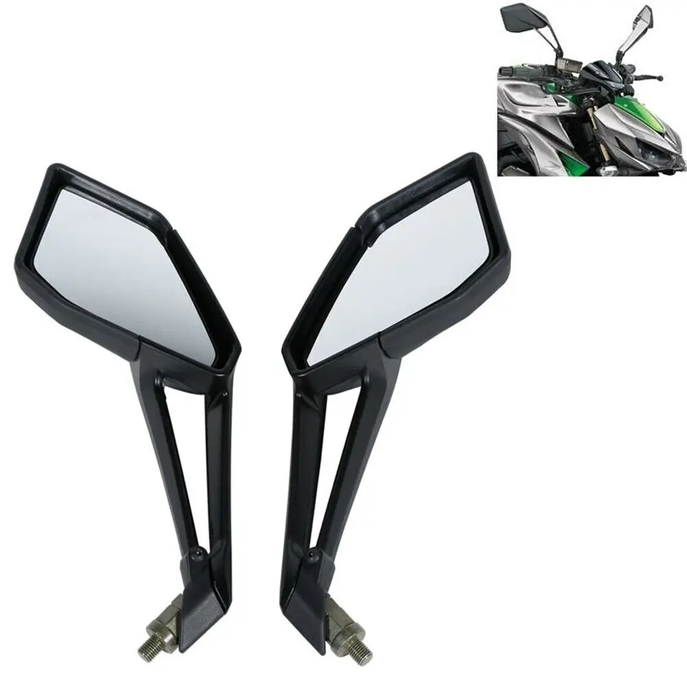 Черные Пары зеркал заднего вида для Kawasaki Z1000 Z 1000 2014-2021 2015 2016 2017 2018 2019 Мотоциклетные аксессуары 
Черные Пары зеркал заднего вида для Kawasaki Z1000 Z 1000 2014-2021 2015 2016 2017 2018 2019 Мотоциклетные аксессуары