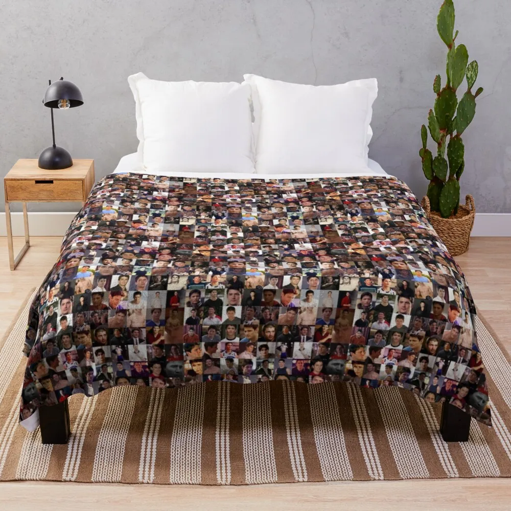 

Nathan Scott, One Tree Hill - Many Items Available Throw Blanket Custom Blankets Soft Bed Blankets