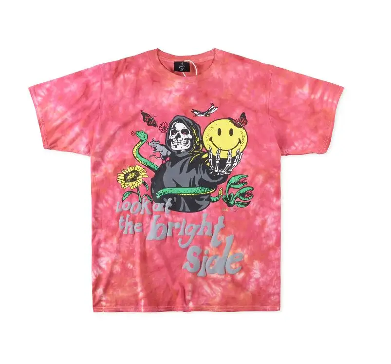 Hip hop Foaming Letter printing Tie Dye Travis Scott Cactus Jack T shirt Skull Men Women Best Quality Tops Tee New
Hip hop Foaming Letter printing Tie Dye Travis Scott Cactus Jack T shirt Skull Men Women Best Quality Tops Tee New