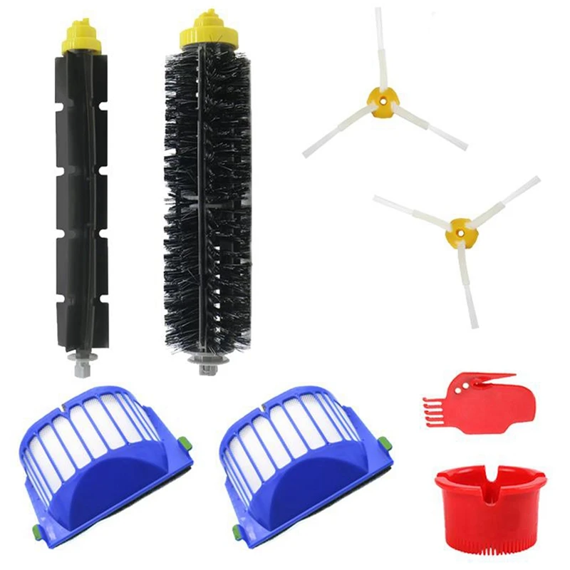 Replacement Kits Brushes/Hepa Filters For Irobot Roomba 600 Series 610 620 630 650 660 Vacuum Cleaner Parts Accessories
Replacement Kits Brushes/Hepa Filters For Irobot Roomba 600 Series 610 620 630 650 660 Vacuum Cleaner Parts Accessories