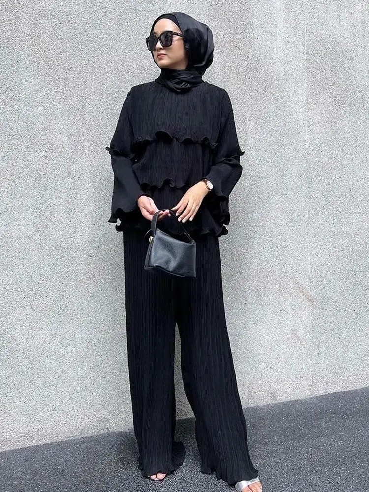 Eid Mubarak Рамадан Abaya Дубай, Турция ислам Бангладеш Khimar мусульманские комплекты Абая для женщин Robe Femme Ensembles
Eid Mubarak Рамадан Abaya Дубай, Турция ислам Бангладеш Khimar мусульманские комплекты Абая для женщин Robe Femme Ensembles