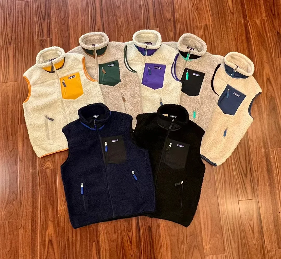 PATA Men Women Autumn Spring Retro-X Fleece Vest Coat Fashion Classic Men Pocket Fleece Jacket 7 Colors Top Quality
PATA Men Women Autumn Spring Retro-X Fleece Vest Coat Fashion Classic Men Pocket Fleece Jacket 7 Colors Top Quality