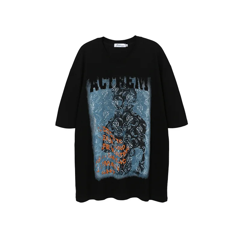 2022 New men’s short sleeve summer loose print t-shirt top
2022 New men’s short sleeve summer loose print t-shirt top