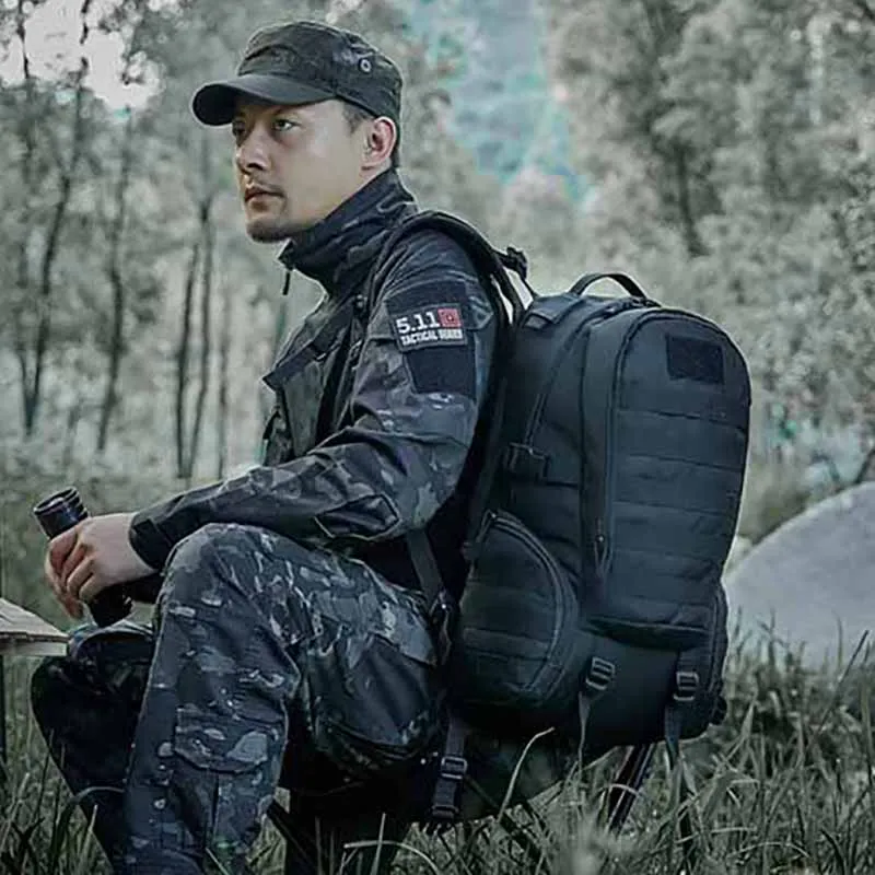 Mountaineering Large Bag Camouflage Tactical Backpack Men Outdoor Hiking Camping Bag Multi-functional Sports Travel Backpack
Mountaineering Large Bag Camouflage Tactical Backpack Men Outdoor Hiking Camping Bag Multi-functional Sports Travel Backpack