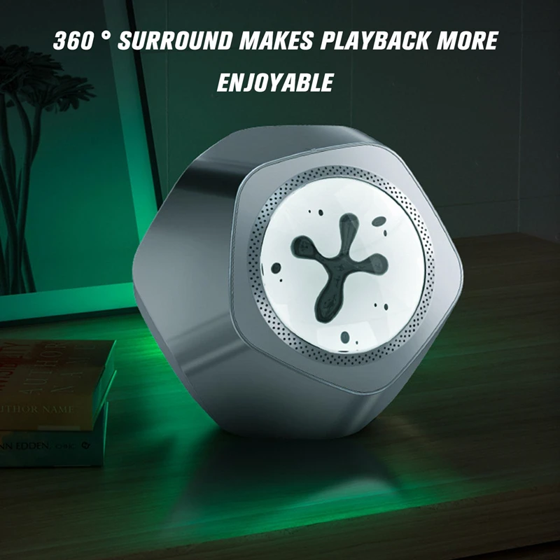 Visual Bluetooth Magnetic Fluid Speaker 3D Surround Sound Home Theater Audio Music Subwoofer Wireless BT 5.0 Computer Loudspeake
Visual Bluetooth Magnetic Fluid Speaker 3D Surround Sound Home Theater Audio Music Subwoofer Wireless BT 5.0 Computer Loudspeake