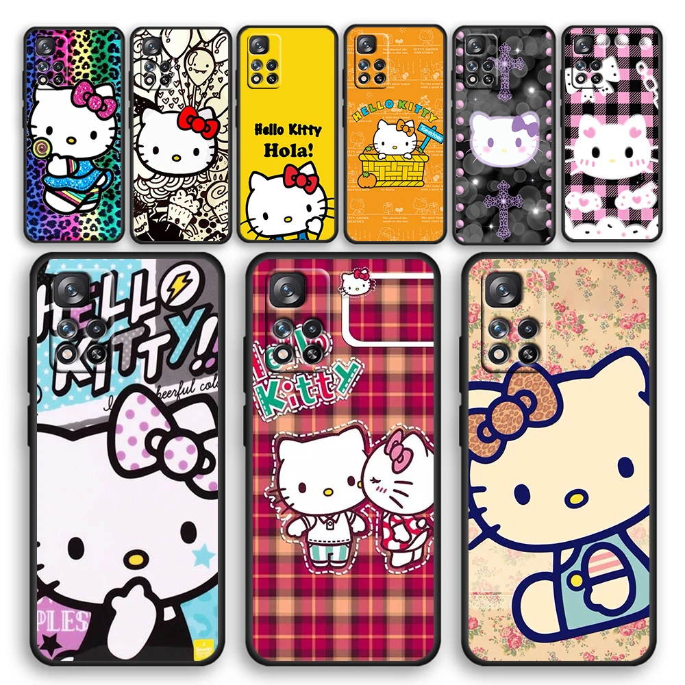 Cute Anime Hello Kitty Black Phone Case For Xiaomi Redmi Note 12 11E 11S 11 11T 10 10S 9 9T 9S 8T 8 Pro Plus 5G
Cute Anime Hello Kitty Black Phone Case For Xiaomi Redmi Note 12 11E 11S 11 11T 10 10S 9 9T 9S 8T 8 Pro Plus 5G