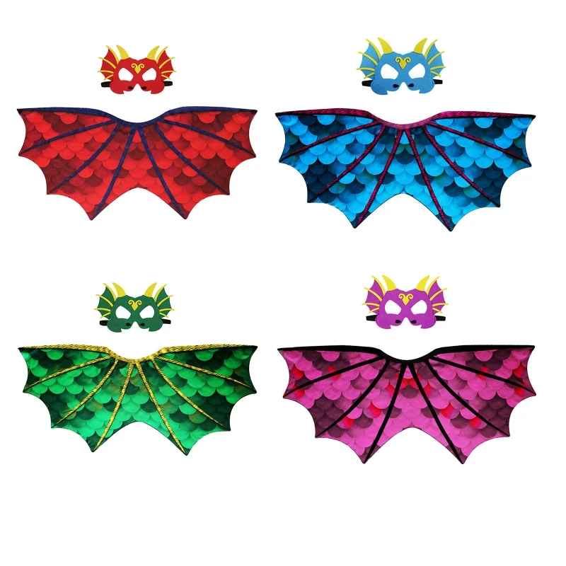 U90E Birds Costume Wings Dragon Dress Up Wings Dinosaur Wings Costume Props Gift for Girls and Boys Halloween Party Favors
U90E Birds Costume Wings Dragon Dress Up Wings Dinosaur Wings Costume Props Gift for Girls and Boys Halloween Party Favors