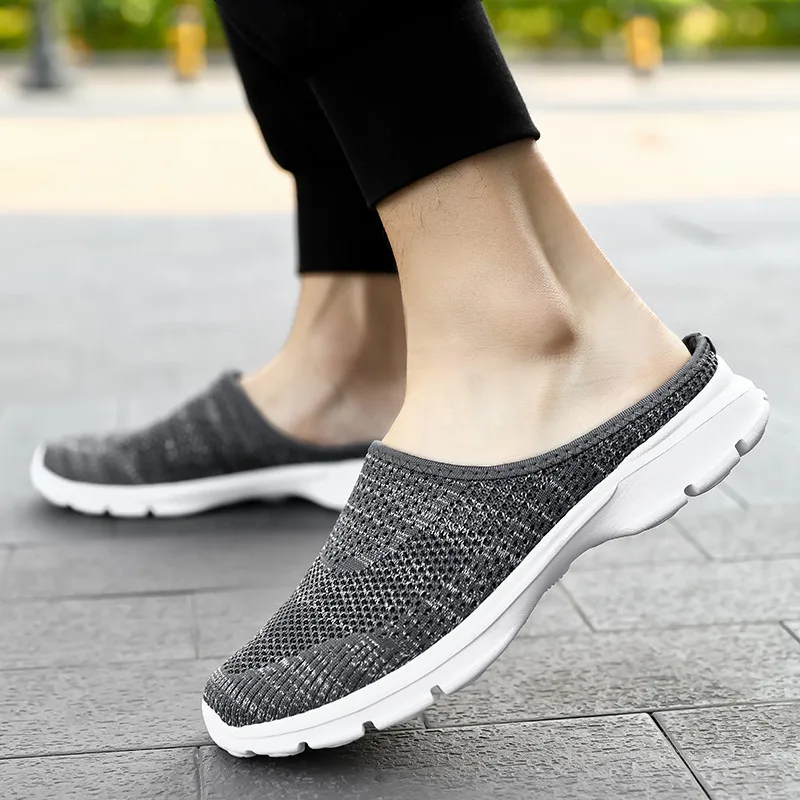 Unisex Half Shoes Summer Slip on Mens Fashion Sneakers Casual Mesh Confortable Soft Male Shoes Flats Walking Footwear Big Size48
Unisex Half Shoes Summer Slip on Mens Fashion Sneakers Casual Mesh Confortable Soft Male Shoes Flats Walking Footwear Big Size48