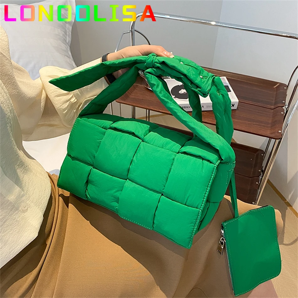 Oxford Cloth Weave Padded Handbags and Purses Designer Quilted Women Shoulder Bags Branded 2022 Down Cotton Crossbody Bag Sac
Oxford Cloth Weave Padded Handbags and Purses Designer Quilted Women Shoulder Bags Branded 2022 Down Cotton Crossbody Bag Sac