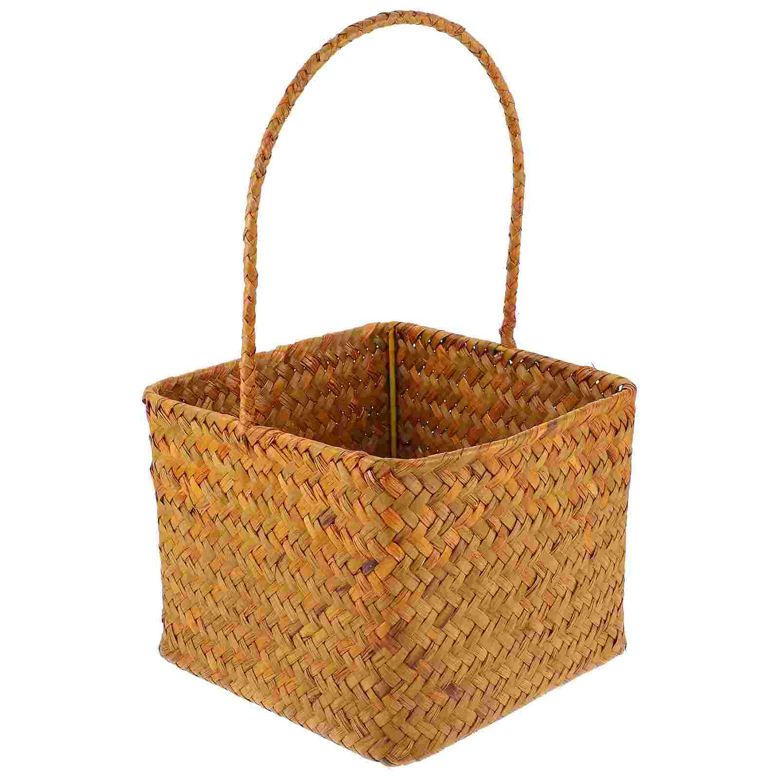 Flower Holding Basket Simple Girl Manual Wedding Holder Decor Iron Garden Fence Border Woven
Flower Holding Basket Simple Girl Manual Wedding Holder Decor Iron Garden Fence Border Woven