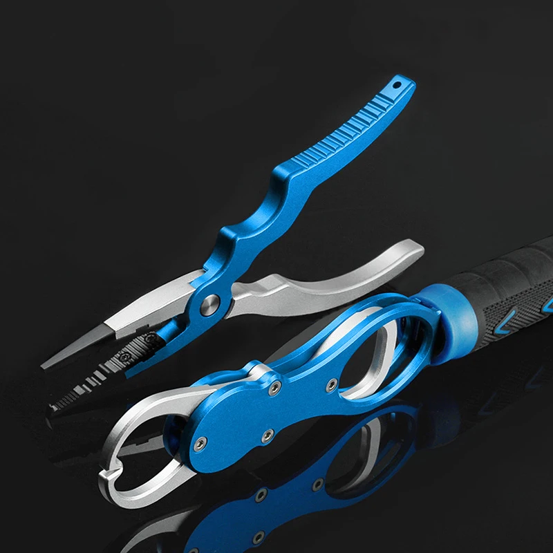 Best Aluminum Alloy Fishing Pliers Grip Set Fishing Tackle Gear Hook Recover Cutter Line Split Ring Fishing Accessories
Best Aluminum Alloy Fishing Pliers Grip Set Fishing Tackle Gear Hook Recover Cutter Line Split Ring Fishing Accessories