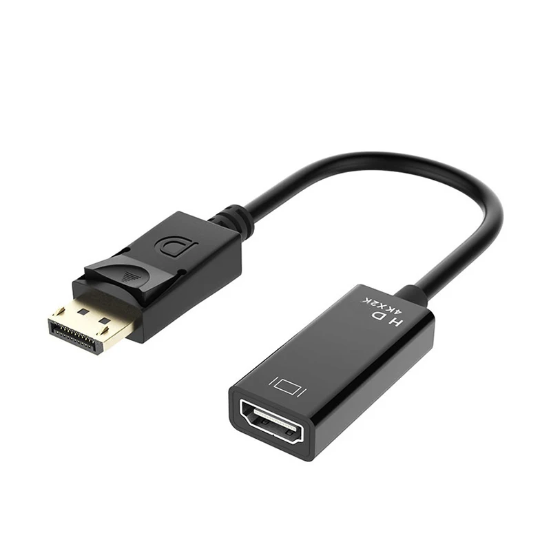 

4K Big DP to HDMI-compatible Converter Male to Female Cable Splitter Extend Adapter