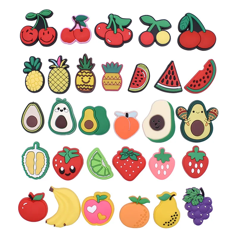 Shoe Charms Accessories Fits for Crocs Single Sale 1pcs Decorations PVC Buckle for Kids Party Christmas Gifts Pins Cute fruit
Shoe Charms Accessories Fits for Crocs Single Sale 1pcs Decorations PVC Buckle for Kids Party Christmas Gifts Pins Cute fruit