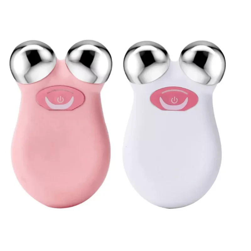 NEW2022 Facial Microcurrent Beauty Instrument Double Roller Massager for Slimming and Edema Reduction Pink & White
NEW2022 Facial Microcurrent Beauty Instrument Double Roller Massager for Slimming and Edema Reduction Pink & White