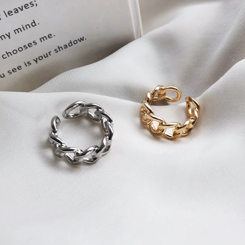 LATS Gold Color Plating Chain Shape Rings for Women Men Vintage Gothic Chunky Hip Hop Ring Antique Jewelry Accessory
LATS Gold Color Plating Chain Shape Rings for Women Men Vintage Gothic Chunky Hip Hop Ring Antique Jewelry Accessory