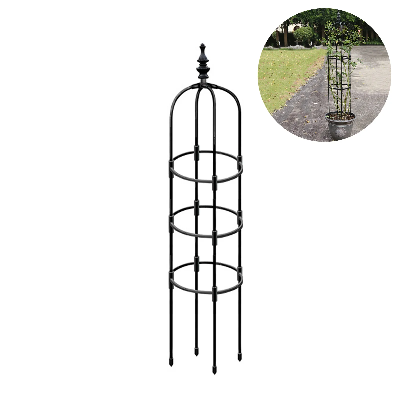 Garden Obelisk Trellis Plant Support Tower Stand For Flower Vine Frame Trellis Vines Floral Weather-Proof Garden Trellis Decor
Garden Obelisk Trellis Plant Support Tower Stand For Flower Vine Frame Trellis Vines Floral Weather-Proof Garden Trellis Decor