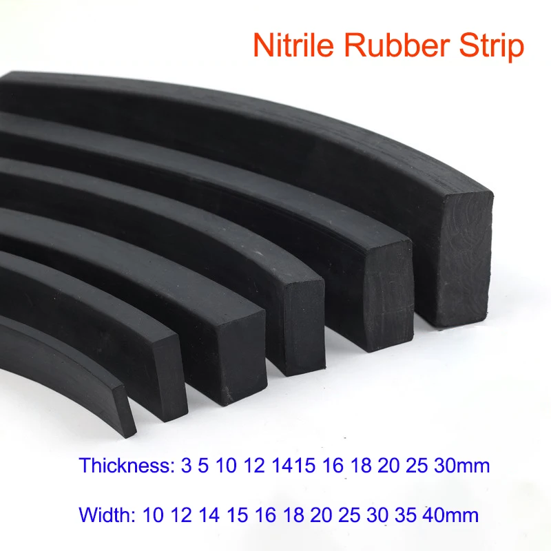 Черная полоса из цельного нитрилового каучука, плоская уплотнительная лента из нитрилового каучука, 1 метр, морская маслостойкая, размер: 3x10 мм ~ 30x40 мм.
Черная полоса из цельного нитрилового каучука, плоская уплотнительная лента из нитрилового каучука, 1 метр, морская маслостойкая, размер: 3x10 мм ~ 30x40 мм.