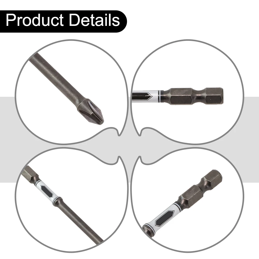 1pc PH2 Cross Screwdriver Bit 1/4 Hex Shank 50-150mm Double Head Impact For Electric Air Drills So Forth hand Tools Accessories
1pc PH2 Cross Screwdriver Bit 1/4 Hex Shank 50-150mm Double Head Impact For Electric Air Drills So Forth hand Tools Accessories