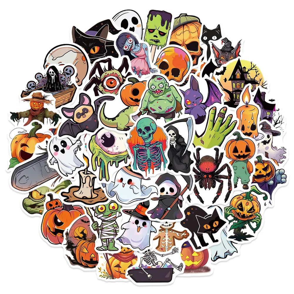 10/50Pcs New Halloween Cartoon Graffiti Stickers Suitcase Computer Phone Case Laptop Decorative Party Stickers Kids Gift
10/50Pcs New Halloween Cartoon Graffiti Stickers Suitcase Computer Phone Case Laptop Decorative Party Stickers Kids Gift