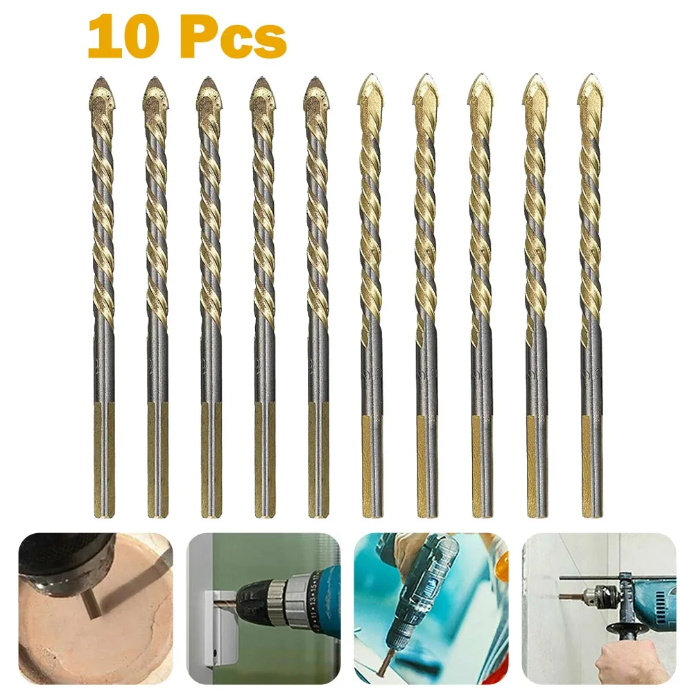 10Pcs 100mm Alloy Steel Drill Bits Triangle Handle 45 Degree Center Drill Bit Tools Hand Tool Accessories For Tile Glass Brick
10Pcs 100mm Alloy Steel Drill Bits Triangle Handle 45 Degree Center Drill Bit Tools Hand Tool Accessories For Tile Glass Brick