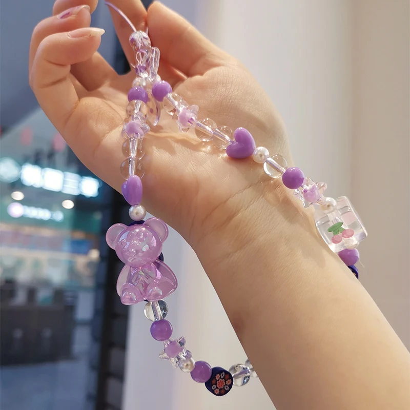 Beads Bow Pendant Anti-lost Lanyard Womens Wrist Chain Lanyard Mobile Phone Lanyard Handmade Lanyard Beaded Bear Pendant Crystal
Beads Bow Pendant Anti-lost Lanyard Womens Wrist Chain Lanyard Mobile Phone Lanyard Handmade Lanyard Beaded Bear Pendant Crystal