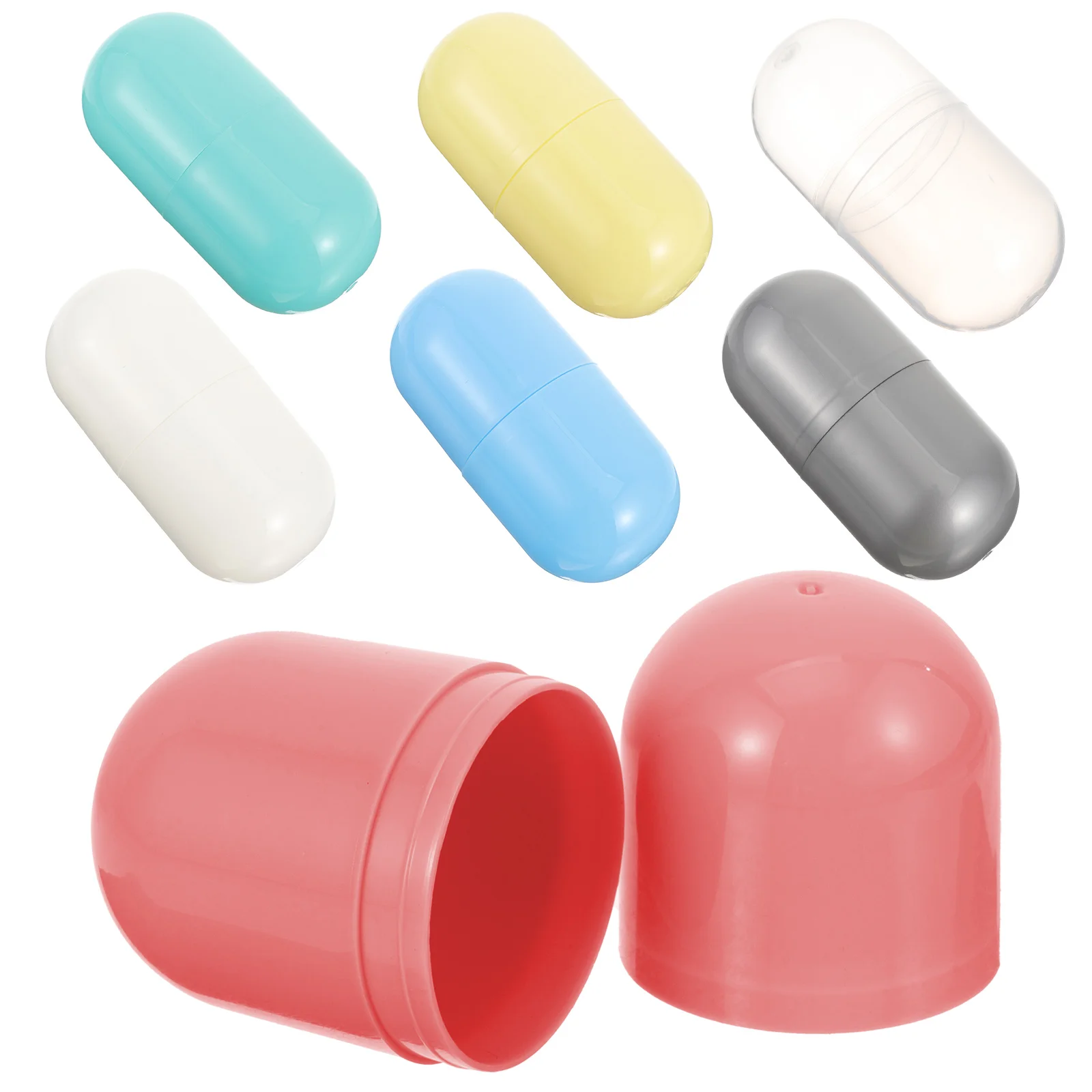 7pcs Plastic Eggs Fillable Case Shaped Candy Boxes Candy Box Vending Machine Capsules Fillable Capsules
7pcs Plastic Eggs Fillable Case Shaped Candy Boxes Candy Box Vending Machine Capsules Fillable Capsules
