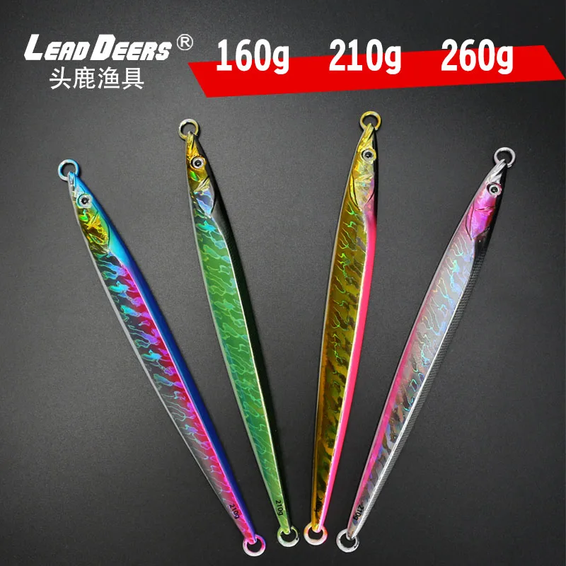 Leaddeers /1 шт. 160 г/210 г/260 г глубоководная светящаяся металлическая джиг джигггинг приманка в виде рыбной головы светящаяся джигбейт ложка приманки
Leaddeers /1 шт. 160 г/210 г/260 г глубоководная светящаяся металлическая джиг джигггинг приманка в виде рыбной головы светящаяся джигбейт ложка приманки