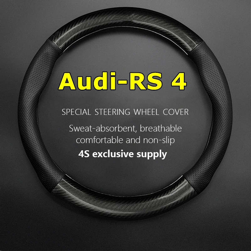 PU/PVC Carbon For Audi RS 4 RS4 Steering Wheel Cover Genuine Leather Carbon Fiber 2.9T Avant 2019 2020 2021 2022
PU/PVC Carbon For Audi RS 4 RS4 Steering Wheel Cover Genuine Leather Carbon Fiber 2.9T Avant 2019 2020 2021 2022
