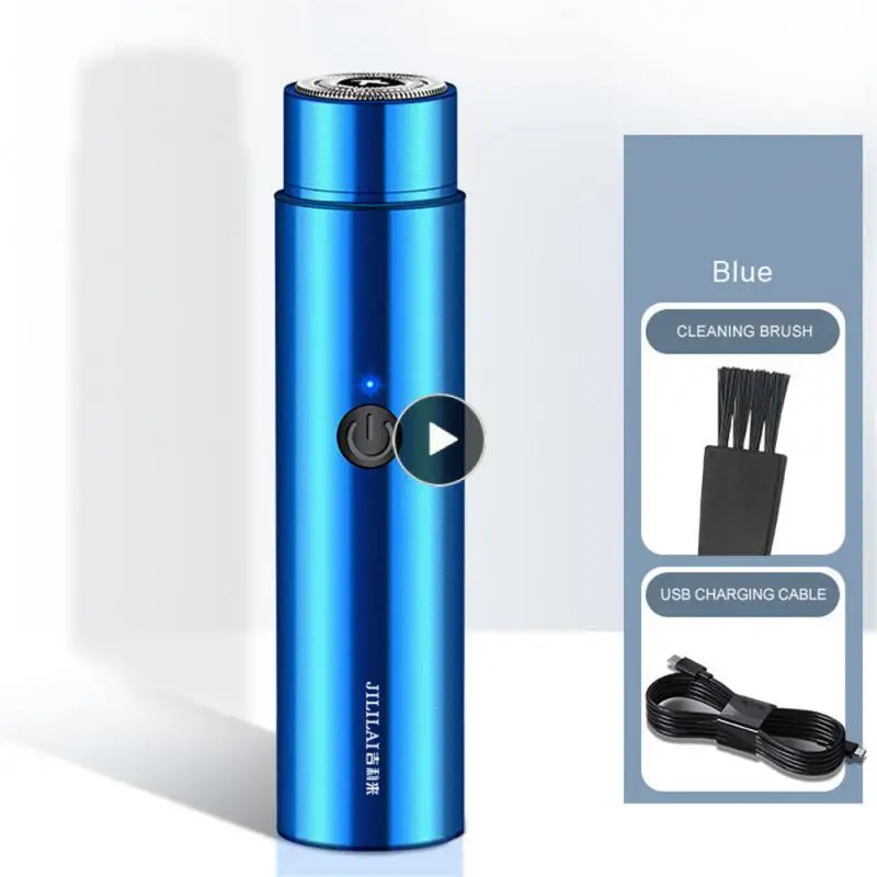 Hot Sale Men Portable Electric Shaving Razors USB Rechargeable Mini Electric Shaver Travel Version Single Head Razor Accessories
Hot Sale Men Portable Electric Shaving Razors USB Rechargeable Mini Electric Shaver Travel Version Single Head Razor Accessories