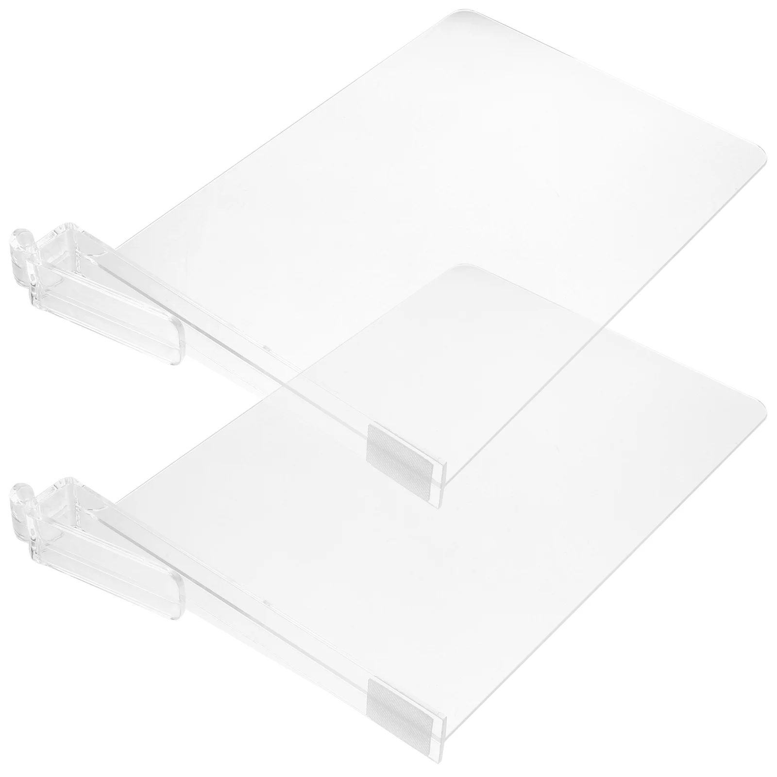 2 Pcs Shelves Cupboards Clear Shelf Dividers For Closets Book Clothes Organizer Baffle Transparent
2 Pcs Shelves Cupboards Clear Shelf Dividers For Closets Book Clothes Organizer Baffle Transparent
