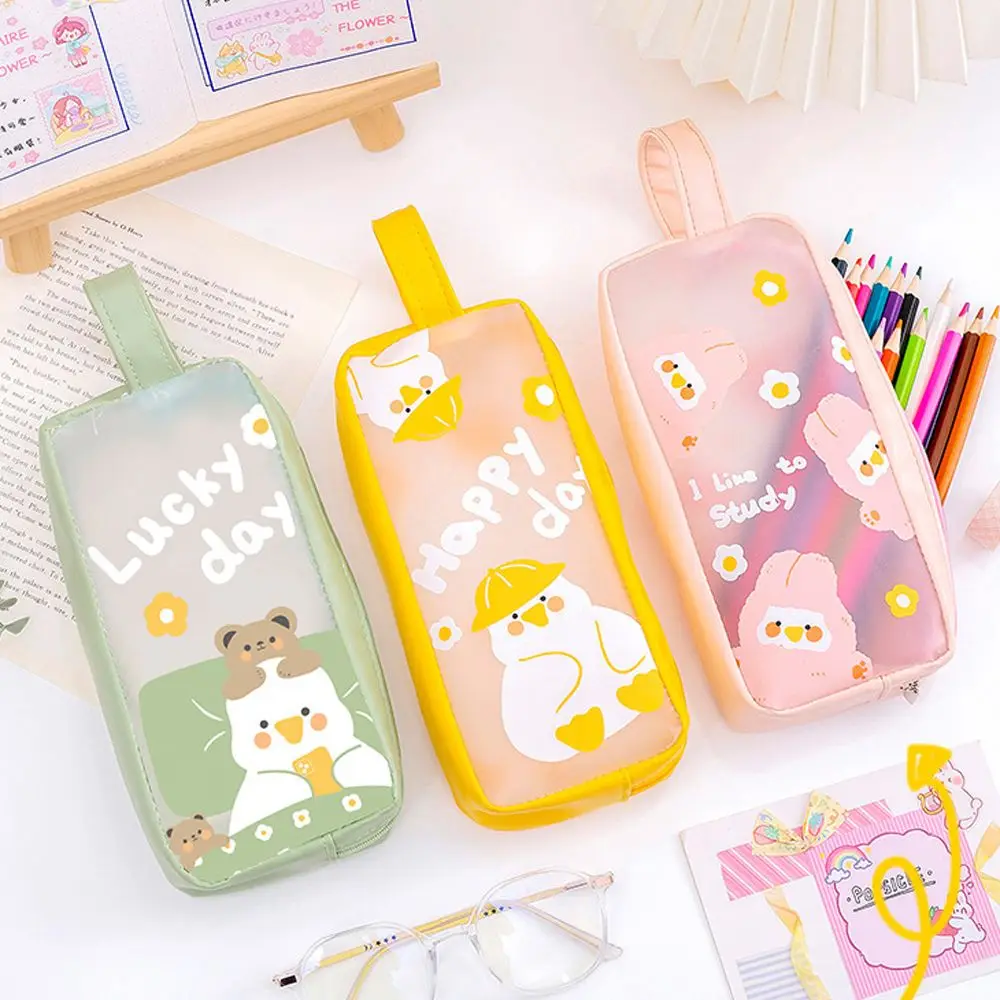 Cartoon Large Capacity Writing Supplies Cartoon Animals School PVC Pen Pouch PU Pen Bag Pencil Case Pencil Box
Cartoon Large Capacity Writing Supplies Cartoon Animals School PVC Pen Pouch PU Pen Bag Pencil Case Pencil Box