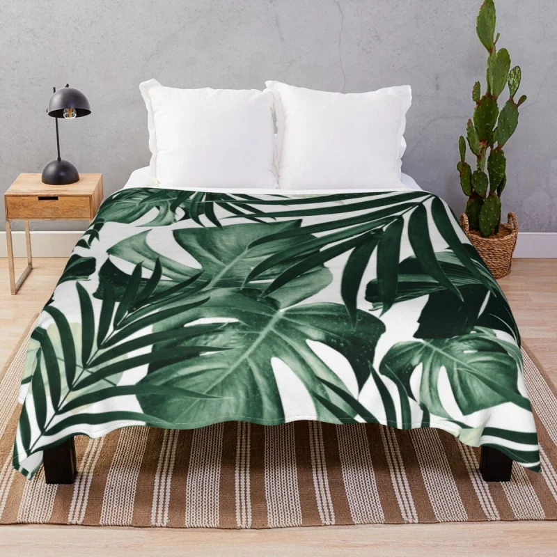 Tropical Jungle Leaves Blanket Fce Spring Autumn Soft Thick Throw Blankets for Bed Home Cou Travel Cinema
Tropical Jungle Leaves Blanket Fce Spring Autumn Soft Thick Throw Blankets for Bed Home Cou Travel Cinema