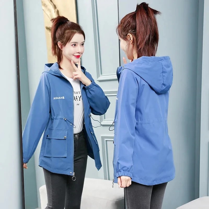 Women's Coat Top 2022 New All-match Casual Windbreaker Spring Women's Clothes Female Korean Trench Coat Autumn Loose Jacket
Women's Coat Top 2022 New All-match Casual Windbreaker Spring Women's Clothes Female Korean Trench Coat Autumn Loose Jacket