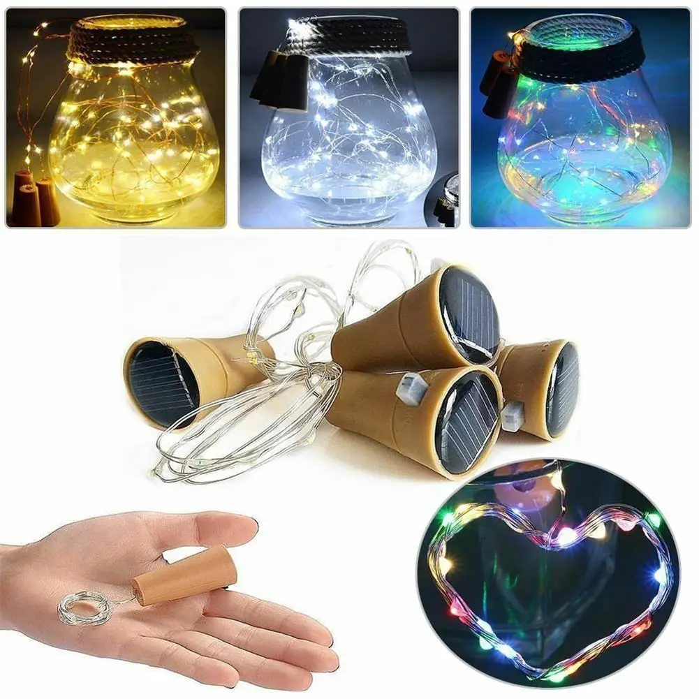 Solar String Light Solar Power 1m 20 Lights Copper Wire Cork Lights Christmas Garland Decoration Wine Bottle String Lights
Solar String Light Solar Power 1m 20 Lights Copper Wire Cork Lights Christmas Garland Decoration Wine Bottle String Lights