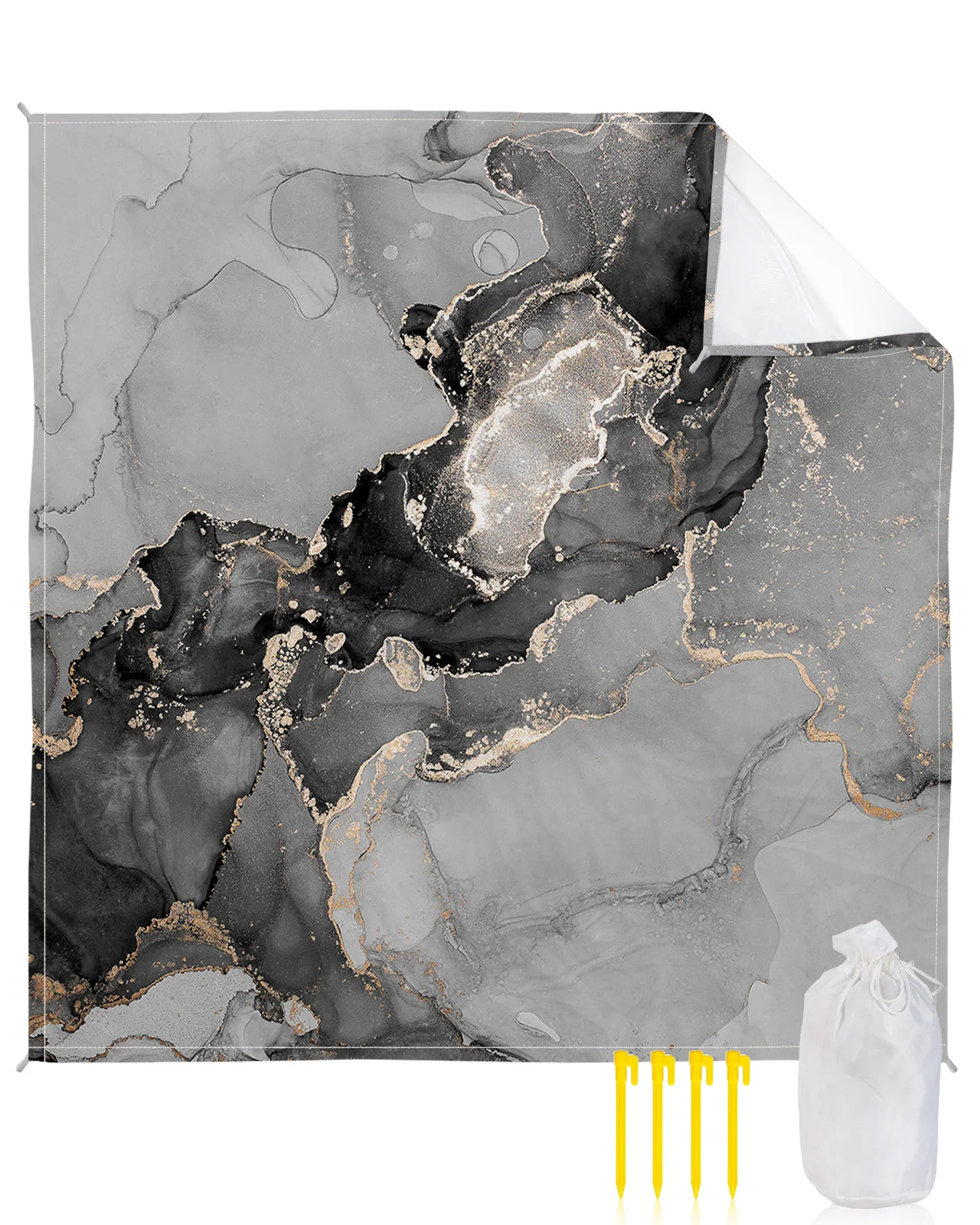 Marble Texture Ink Style Waterproof Beach Blanket Camping Mat Portable Outdoor Picnic Mat Sand Beach Mat
Marble Texture Ink Style Waterproof Beach Blanket Camping Mat Portable Outdoor Picnic Mat Sand Beach Mat