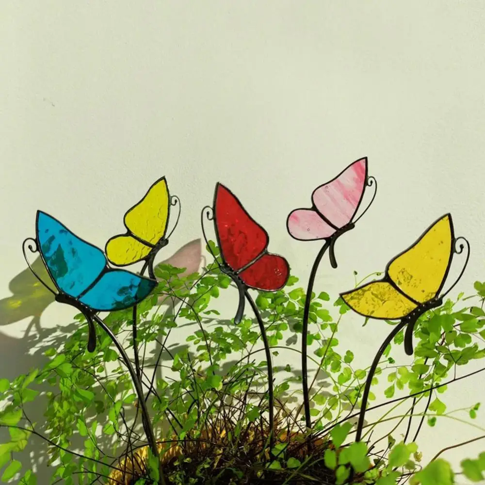 Flower Pots Decor Colorful Exquisite Workmanship Bunch Of Butterflies Beautiful Plant Potted Garden Accessories Decorate
Flower Pots Decor Colorful Exquisite Workmanship Bunch Of Butterflies Beautiful Plant Potted Garden Accessories Decorate