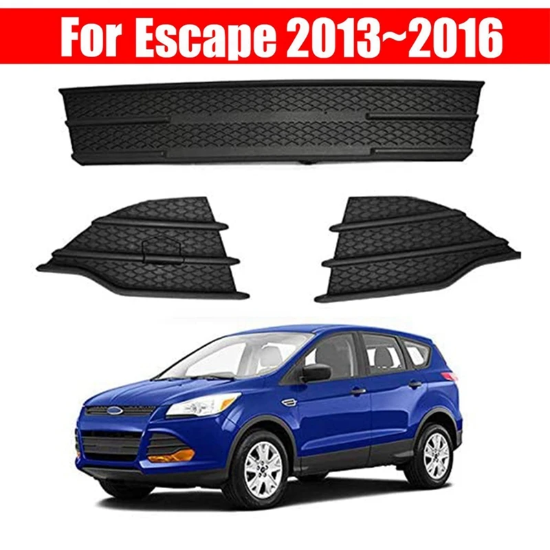 Нижняя решетка для Ford Escape 2013-2016 Решетка переднего бампера + противотуманные светильник 3 шт. CJ5Z17K945AA CJ5Z17E811AA
Нижняя решетка для Ford Escape 2013-2016 Решетка переднего бампера + противотуманные светильник 3 шт. CJ5Z17K945AA CJ5Z17E811AA