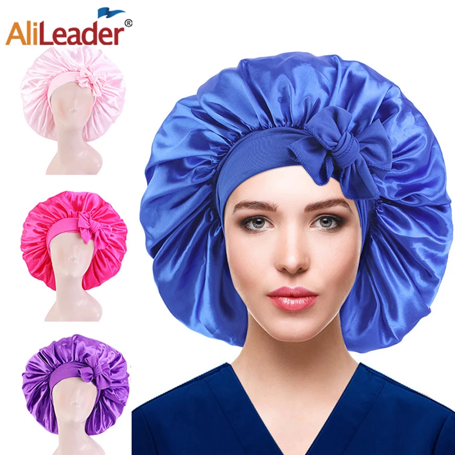 Leeons Large Satin Hair Cap For Sleeping Hat Night Sleep Cap For Woman Night Sleep Hair Cap Bonnet En Satin De Nuit Pour Cheveux
Leeons Large Satin Hair Cap For Sleeping Hat Night Sleep Cap For Woman Night Sleep Hair Cap Bonnet En Satin De Nuit Pour Cheveux