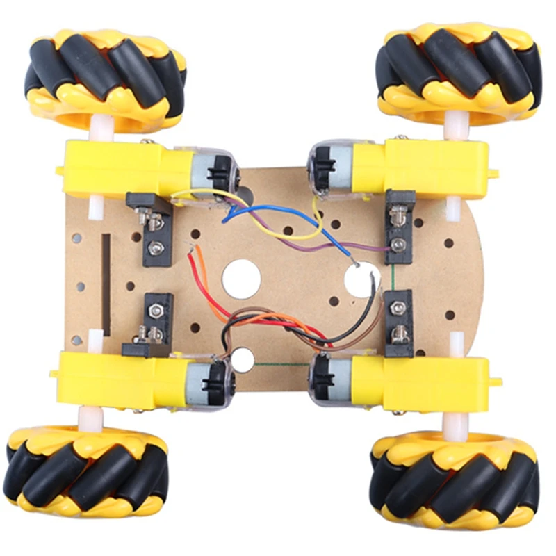 Smart Robot Car Kit Acrylic Chassis With 4WD Mecanum Wheels Suitable For Programming Beginner Kit DIY Assembly Robot Accessories
Smart Robot Car Kit Acrylic Chassis With 4WD Mecanum Wheels Suitable For Programming Beginner Kit DIY Assembly Robot Accessories