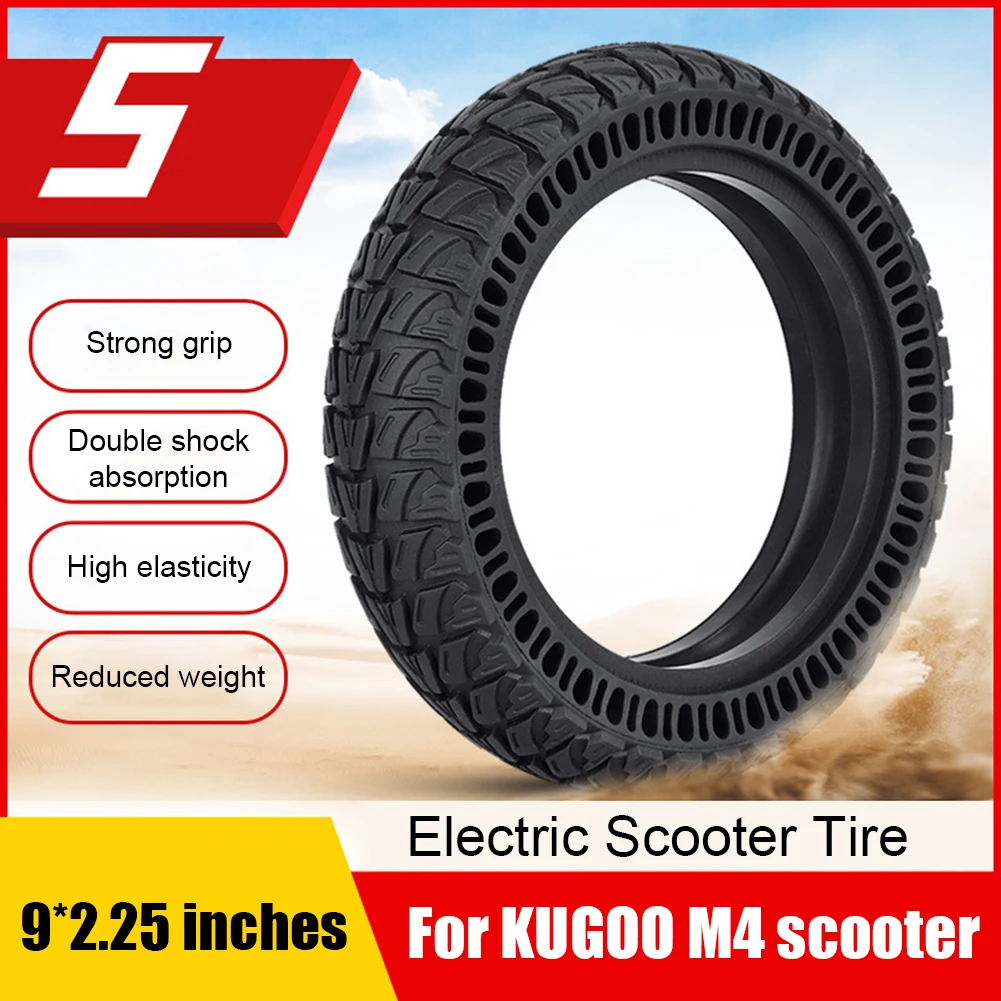 9x2.25inch Durable Rubber Tire E-Scooter Tire Replacement Shock Absorption Anti-Skid Tires For KUGOO M4 Electric Scooter Parts
9x2.25inch Durable Rubber Tire E-Scooter Tire Replacement Shock Absorption Anti-Skid Tires For KUGOO M4 Electric Scooter Parts