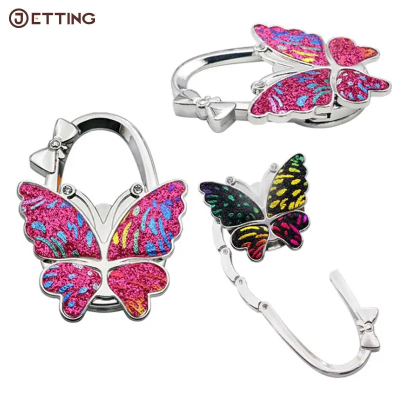 1Pcs Portable Metal Unique Folding Hanger Hook Holder Colorful Butterfly Pattern Fashion Wallet Hooks Alloy Purse Handbag Bag
1Pcs Portable Metal Unique Folding Hanger Hook Holder Colorful Butterfly Pattern Fashion Wallet Hooks Alloy Purse Handbag Bag