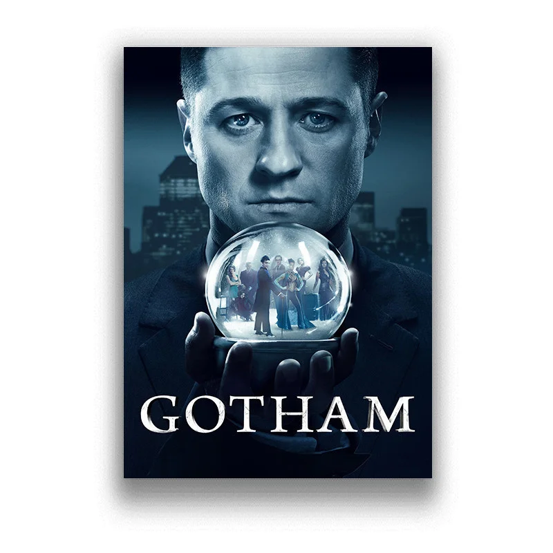 Gotham Tv Series Canvas Painting posters and prints Wall Pictures For Living Room Vintage Poster Decorative Home Decor Cuadros
Gotham Tv Series Canvas Painting posters and prints Wall Pictures For Living Room Vintage Poster Decorative Home Decor Cuadros