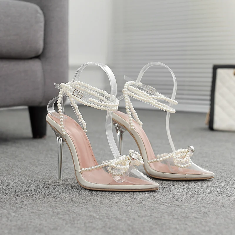 2022 Sandals Women Pumps Summer High Heels Shoe Ladies 2022 Sexy Heeled Ankle Strap Pearl Chain Shoes For Female Slide Rubber
2022 Sandals Women Pumps Summer High Heels Shoe Ladies 2022 Sexy Heeled Ankle Strap Pearl Chain Shoes For Female Slide Rubber