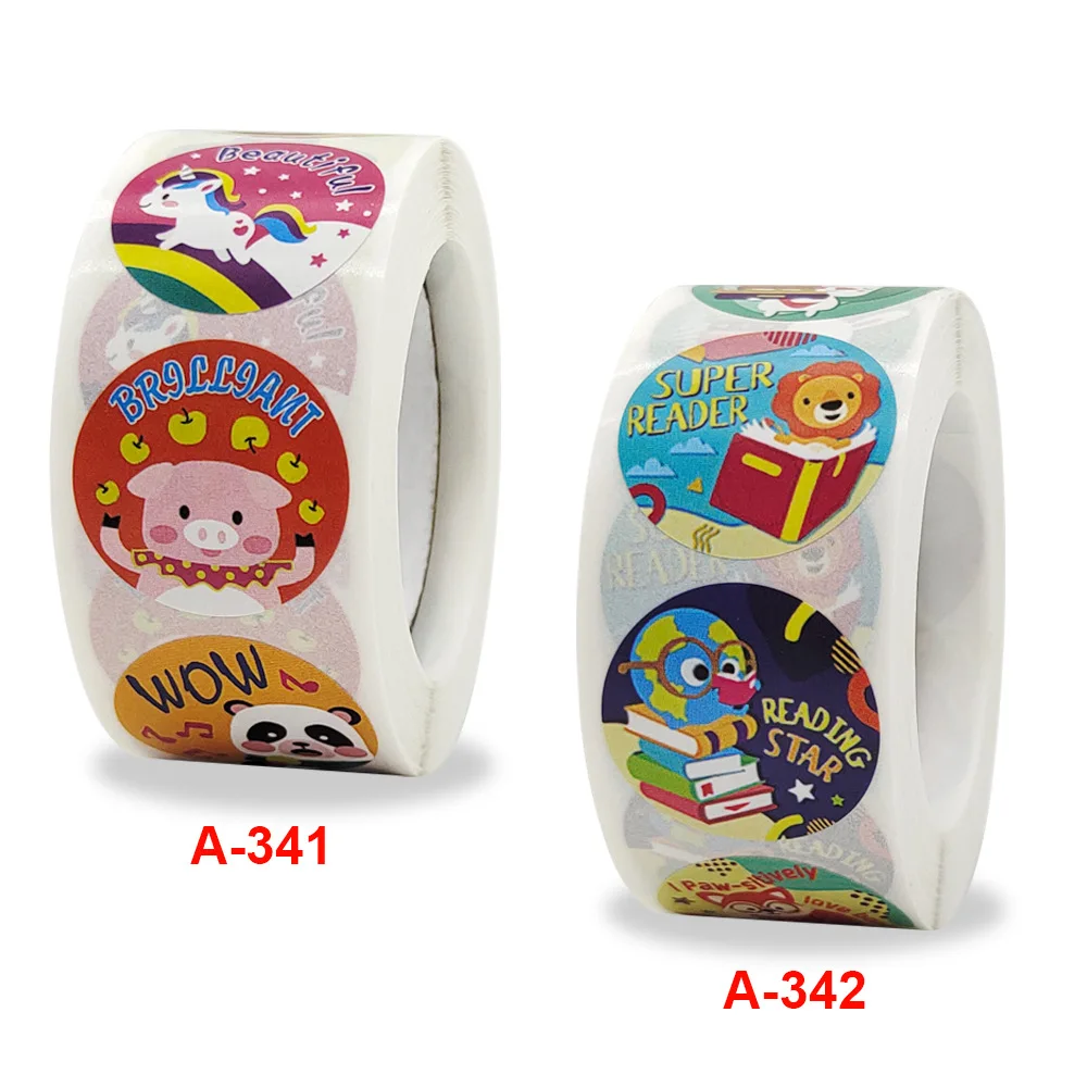 Roll Children's Toys Reward and Incentive Sticker Label Office Stationery Decorative Seal Sticker
Roll Children's Toys Reward and Incentive Sticker Label Office Stationery Decorative Seal Sticker