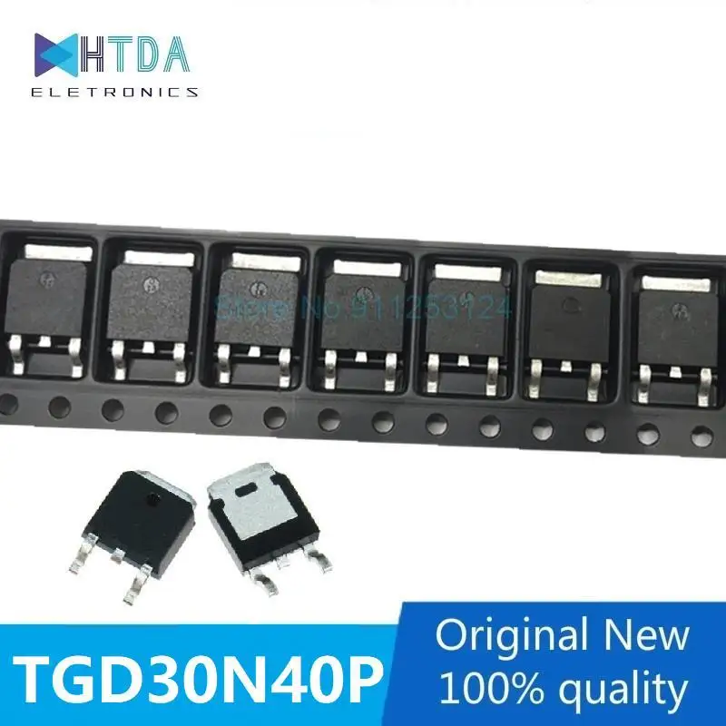 10pcs/lot TGD30N40P TO-252 40V 30A In Stock
10pcs/lot TGD30N40P TO-252 40V 30A In Stock