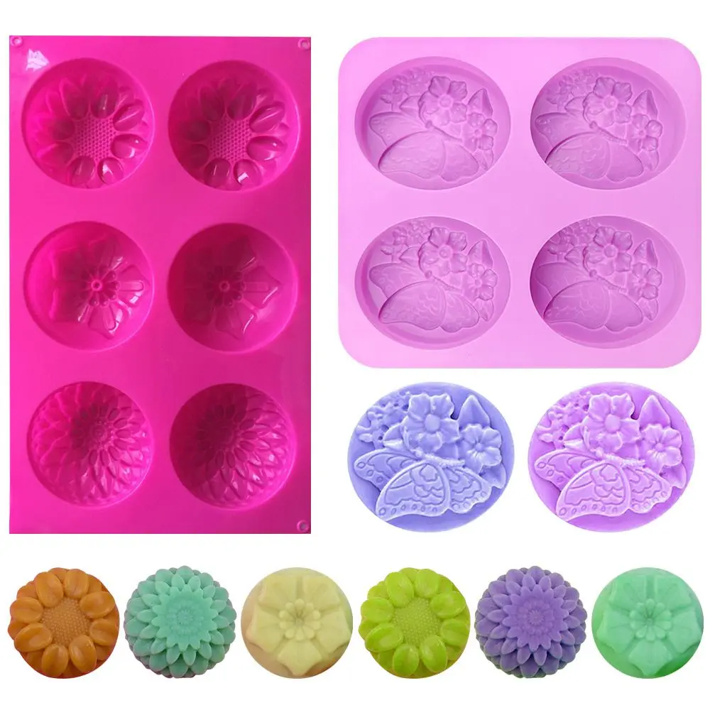 Supplies 6 Cavities Butterfly Flower DIY Craft 3D Cake Mould Pudding Candy Mold Soaps Supplies Silicone Soap Mold
Supplies 6 Cavities Butterfly Flower DIY Craft 3D Cake Mould Pudding Candy Mold Soaps Supplies Silicone Soap Mold