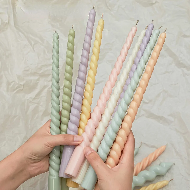 Cute Fat Long Rod Spiral PC Silicon Candle Mold Geometry Candle Making Resin Soap Chocolate Mold Gifts Craft Supplies Home Decor
Cute Fat Long Rod Spiral PC Silicon Candle Mold Geometry Candle Making Resin Soap Chocolate Mold Gifts Craft Supplies Home Decor